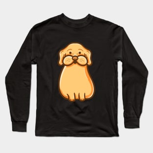 Yellow cute dog Long Sleeve T-Shirt